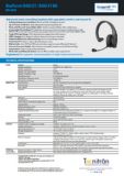 Auricular BlueParrott B450-XT Especificaciones pdf