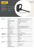 Auricular Jabra Perform 45 Especificaciones pdf